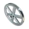 Chicago Die Casting Chicago Die Cast 10 in. D X 3/4 in. D Zinc Single V-Grooved Pulley 1000A7 - alternate 2
